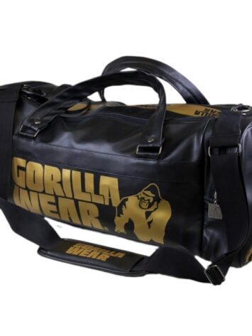 Gorilla Wear Gym Bag – Black/Gold