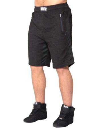 Gorilla Wear Augustine Old School Shorts – Black