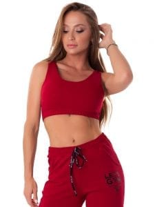 Let's Gym Fitness International Jogger Pants - Red