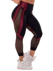 Trincks Fitness Activewear FitDoll Nectar Legging - Marsala/Black