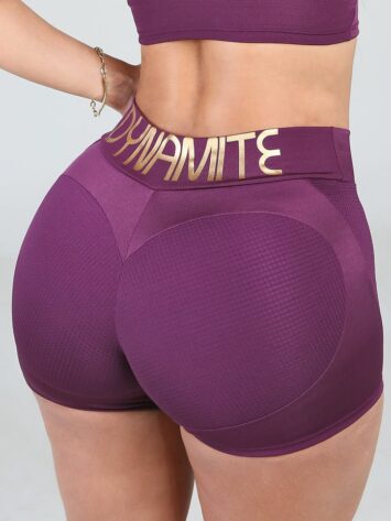 DYNAMITE BRAZIL Apple Booty Shorts Energy – Lavender
